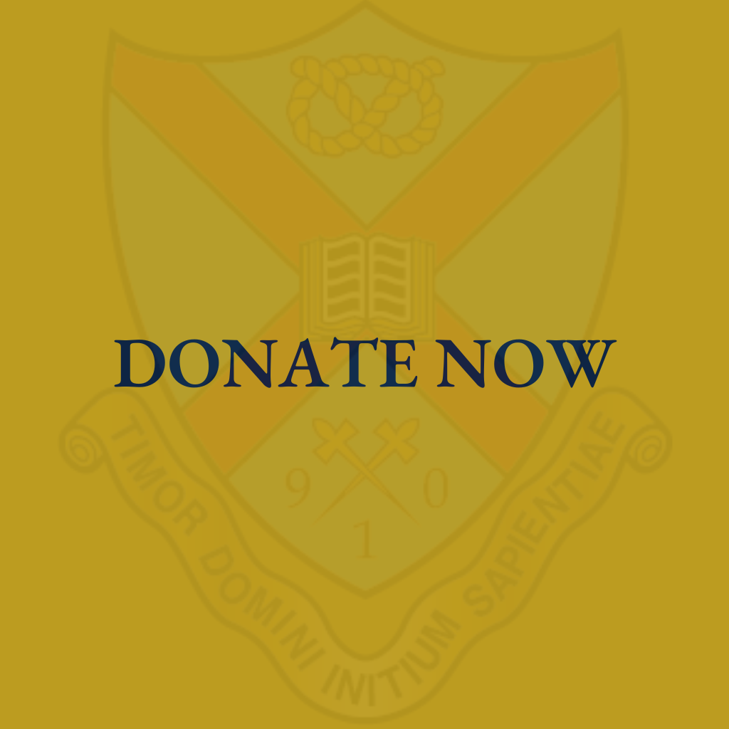 Tettenhall College School logo with Donate Now overlay text